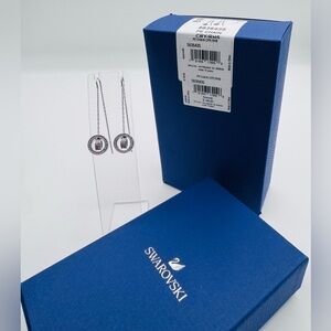 Swarovski Threaded Chain Earrings | Brand New In Box